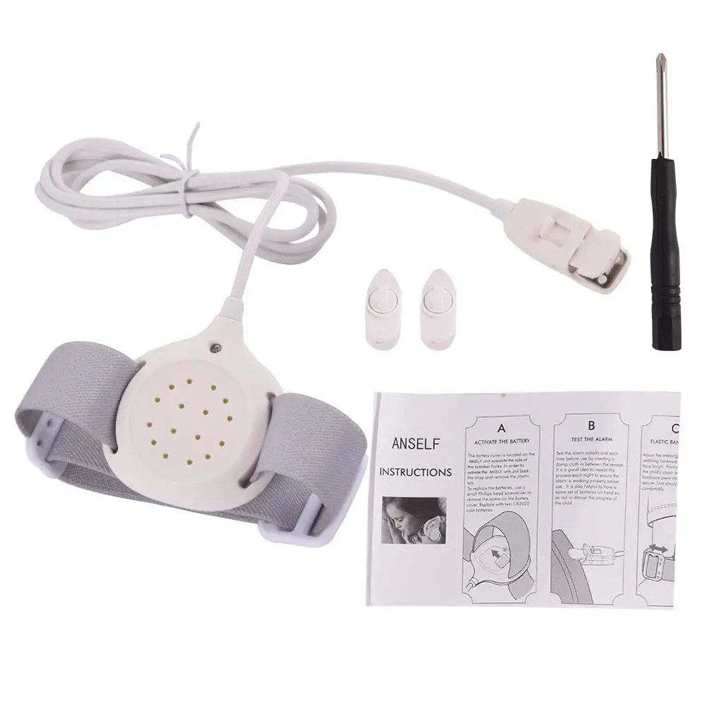 

New Professional Arm Wear Bed-wetting Sensor Alarm for Baby Toddler Adults Potty Training Wet Reminder Sleeping Enuresis