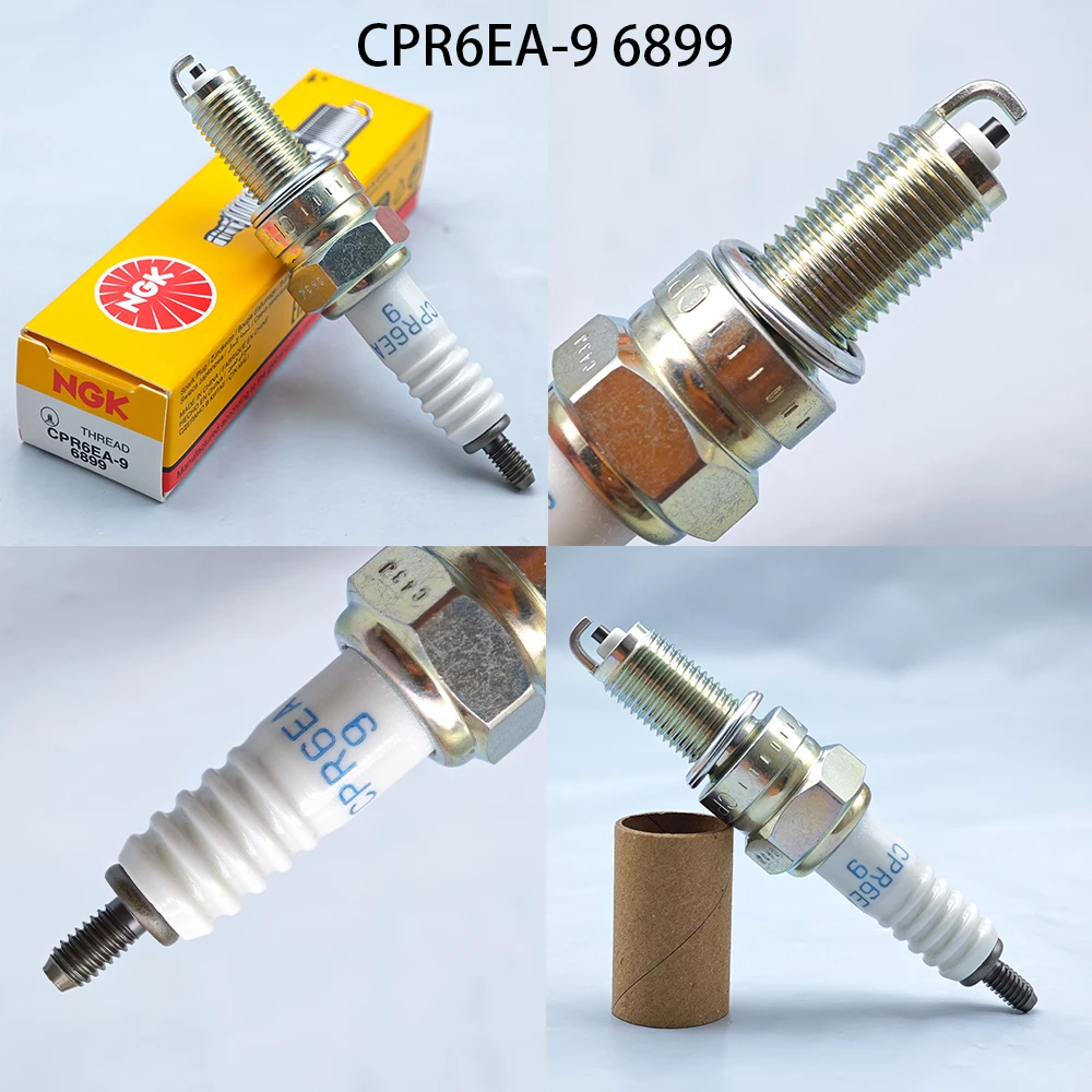 Original NGK Spark Plug 1pcs CPR6EA-9 CPR7EA-9 CPR8EA-9 for Motorcycle spark plug