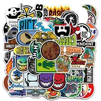 10/30/50pcs cool skateboard fashion Stickers For Suitcase Skateboard Laptop Luggage Fridge Phone Car Styling DIY Decal 1