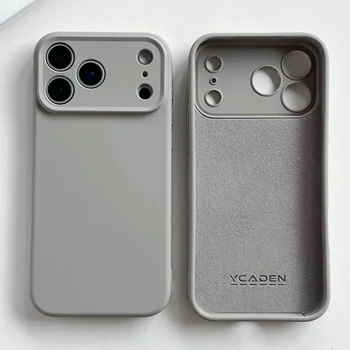 TPU Shockproof Cover For iPhone 17 16 Pro Max For iPhone 17Air 16 15 14 Pro Case Liquid Silicone Original TPU Protect Case 1