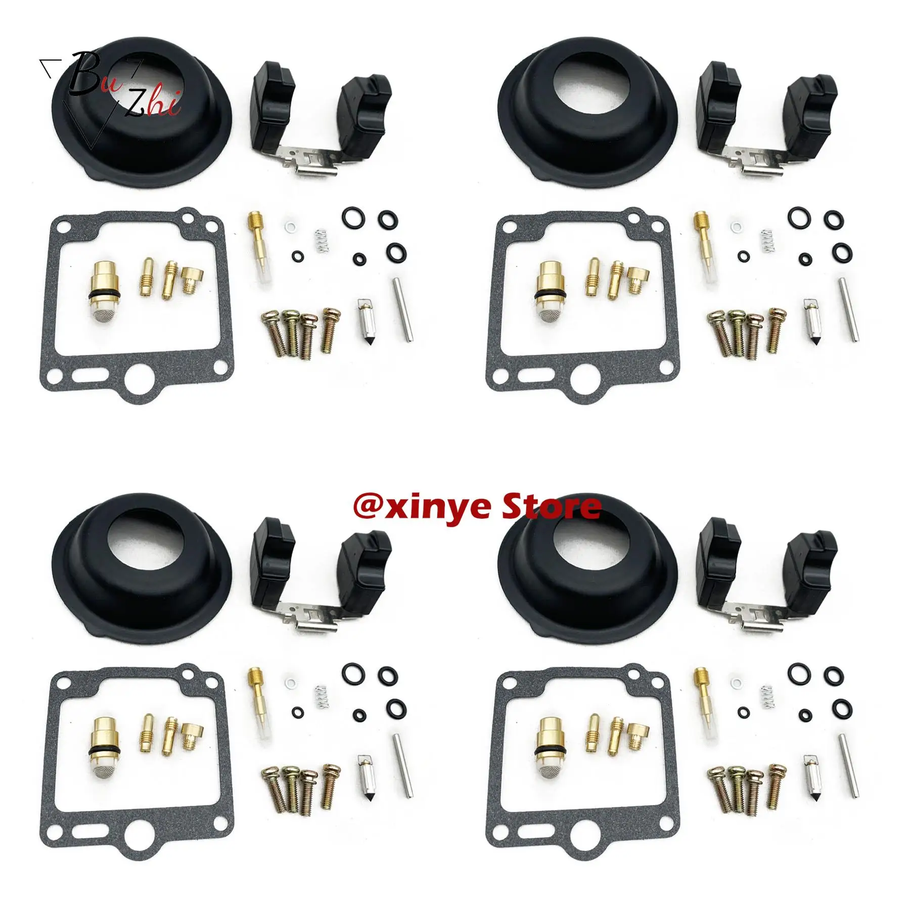Kit De Pernos De Reconstrucción Para Carburador De Yamaha FJ1100, FJ1200, XJR1200 Y XJR1300, Acero Inoxidable