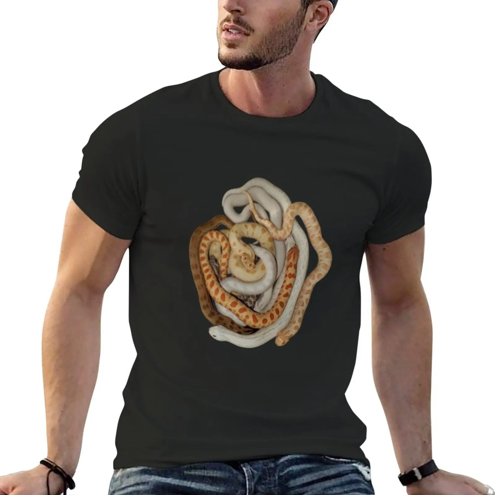 T-Shirt Western Hognose Morphs Top T-Shirt Da Uomo