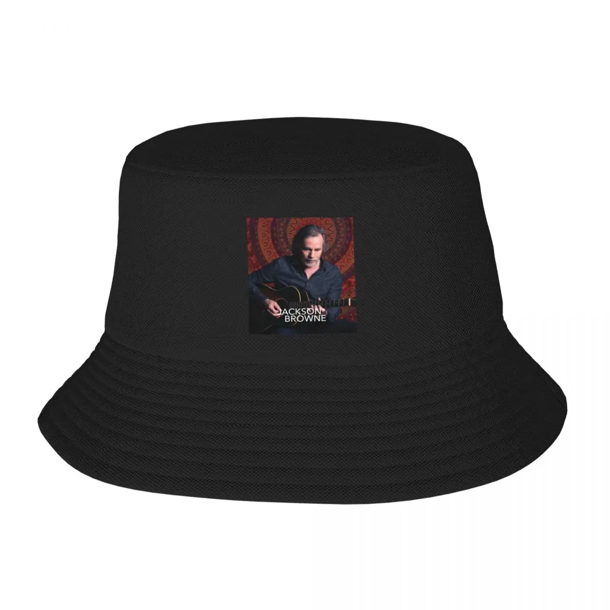 

New Jackson Browne Show Tour 2022Cap Bucket Hat black Anime Baseball Cap For Men Women's