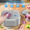 Automatic Ice Cream Machine with Built-in Compressor 3