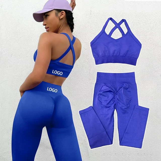Custom LOGO women's workout gear fitness activewear sets for women