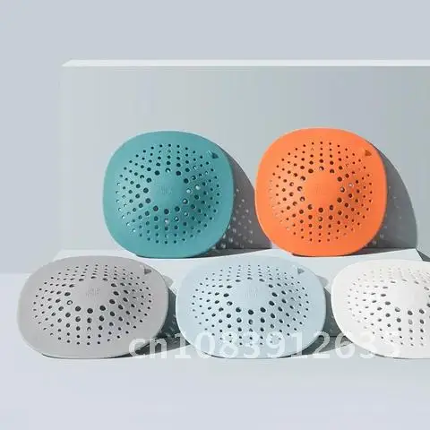 

1PCS Kitchen Accessories Silicone Sink Strainer Bathroom Floor Drain Cover Waste Collector Universal Anti-clogging Mesh Filter