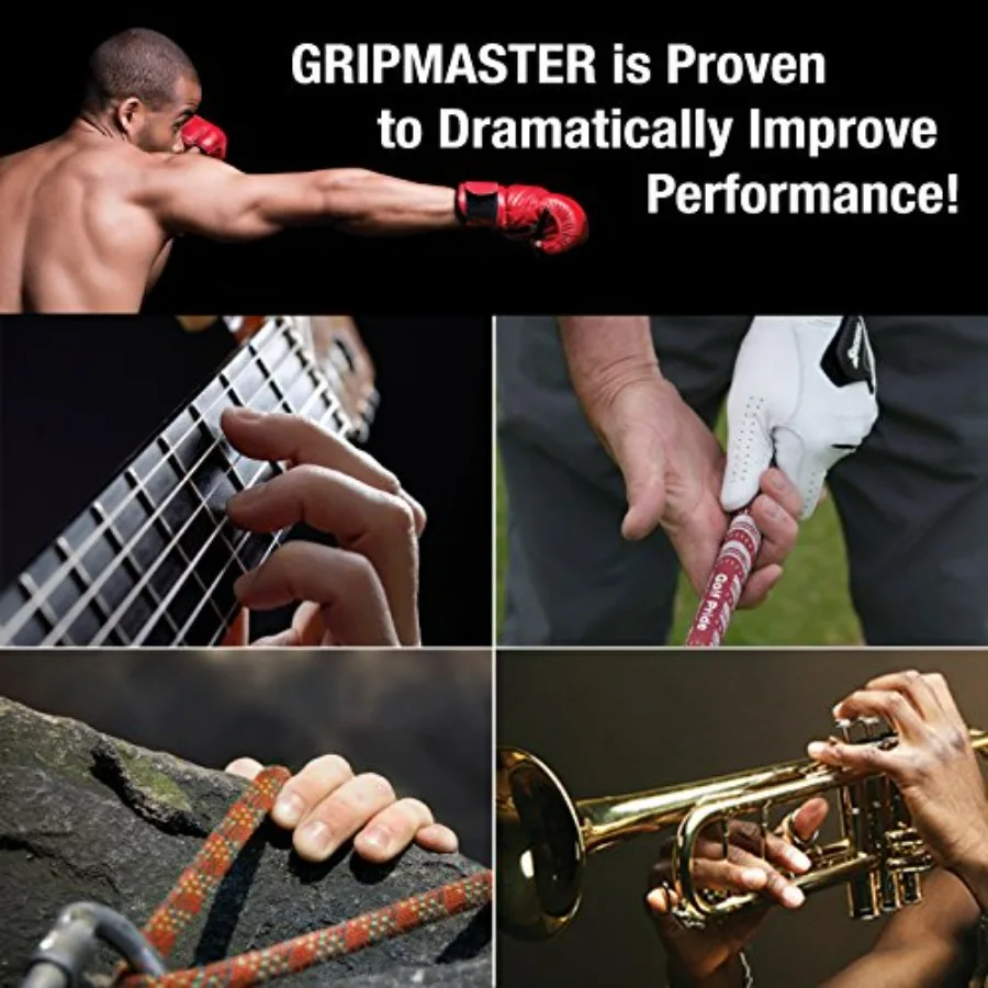 Prohands Gripmaster Rehab Hand Exerciser Finger Exerciser for Hand Strength Training SpringLoaded FingerPiston System with Adde