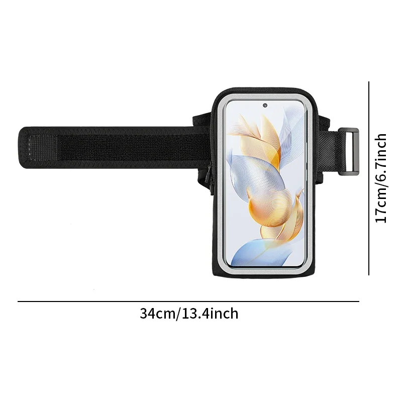 HAISSKY New Wrist Running Bags Men Women Universal Outdoor Sports Touch Screen Breathable Armband Bag Cycling Pouch For iPhone 6