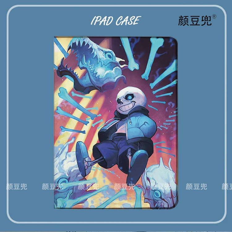 

Undertale Sans Anime Game Case For iPad 10.2 7th 8th 10th Air 4 5 Mini 5 6 Case Luxury Silicone For iPad Air 4 iPad Pro11 Case
