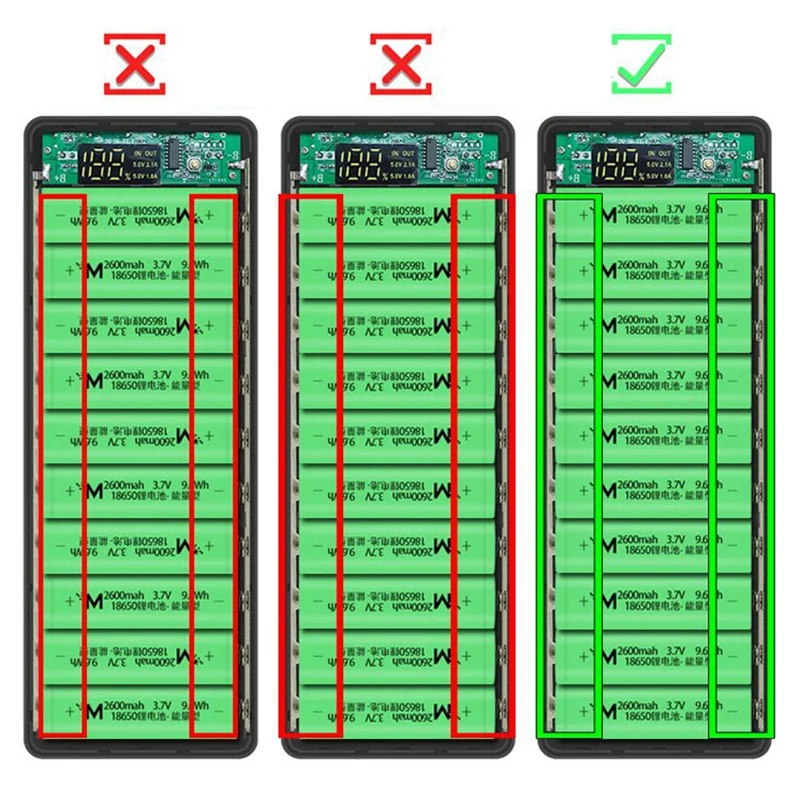 powerbanks Quick Charge Version 10X18650 Power Bank Case Dual USB Mobile Phone Charge QC 3.0 PD 18650 Battery Holder Charging Box best powerbanks