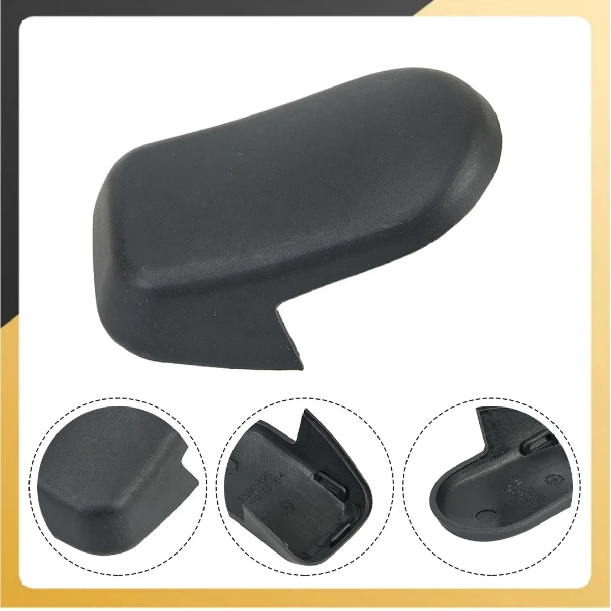 

1x Car Rear Washer Windshield Wiper Arm Cover Cap For 2003-2010 95562832002 Replace Automobiles Parts