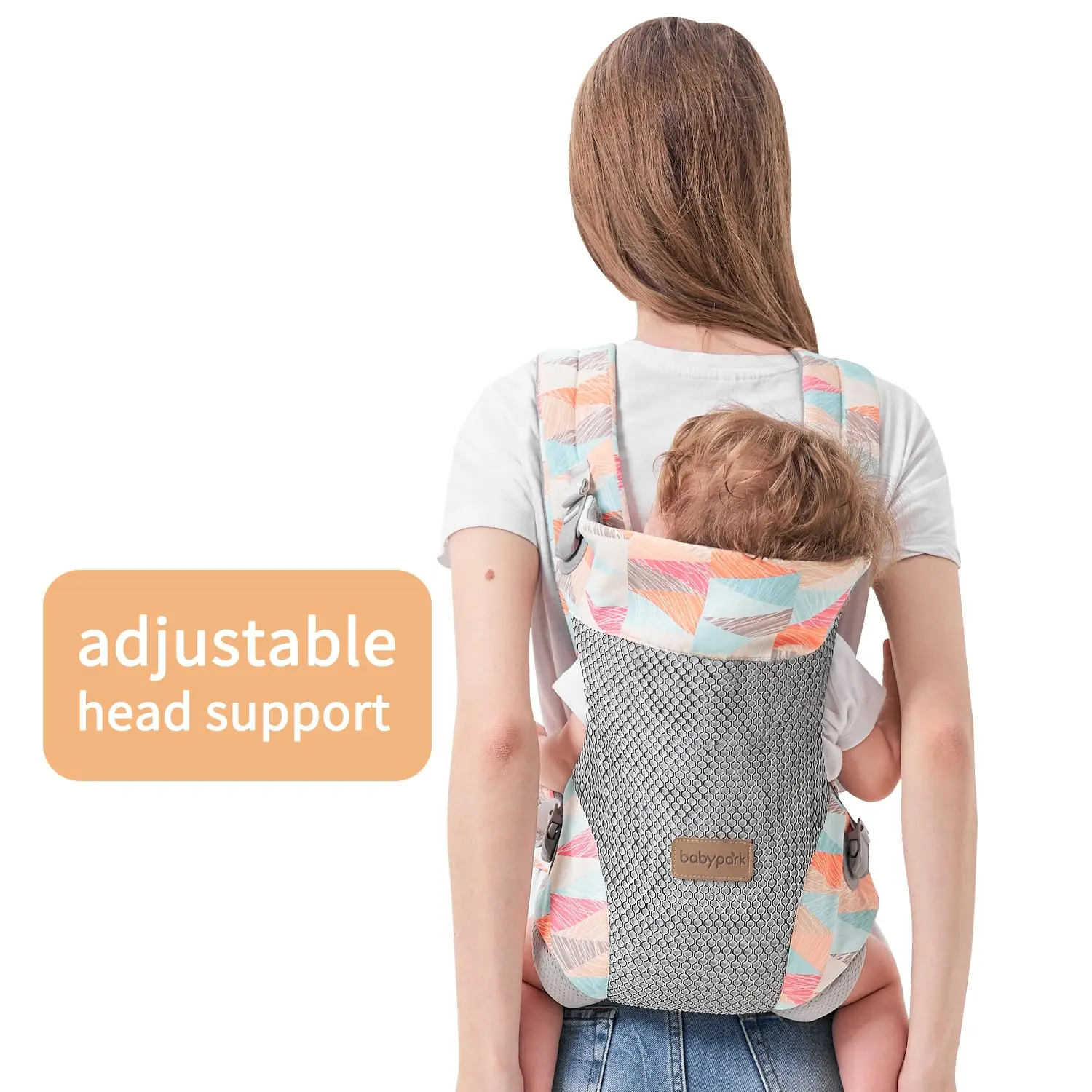 Baby Sling Carrier, Infant Holder Kangaroo Bag Backpack, 3 - 18 Months Multi-function Baby Accessories 5