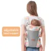 Baby Sling Carrier, Infant Holder Kangaroo Bag Backpack, 3 - 18 Months Multi-function Baby Accessories 5