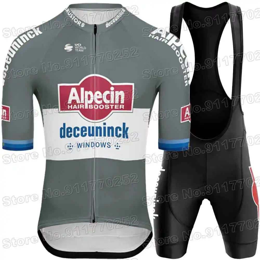 Team Alpecin Deceuninck Cycling Jersey Set Netherlands Cycling Clothing Men Road bike Shirt Suit Bicycle Bib Shorts cycling jersey cycling shirt cycling suit cycling jersey set