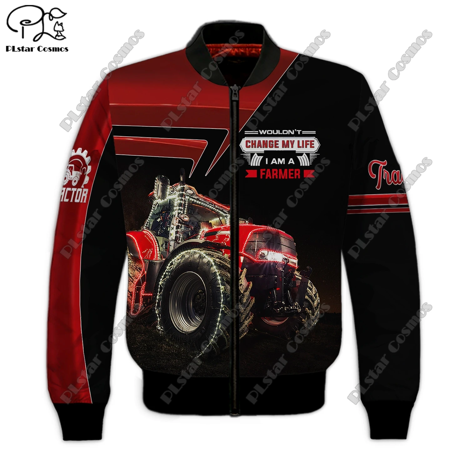 3D printing new car series truck school bus tractor art unisex clothing fun casual hoodie/sweatshirt/zipper/jacket/T-shirt Q-11