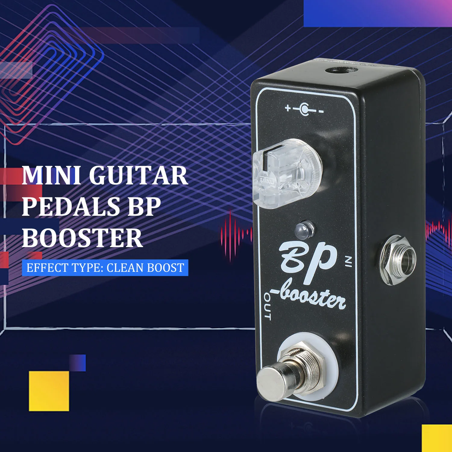 Mini　for　Switching　Effect　Product　Bass　Type　MOSKY　Boost　Guitar　BP　Clean　Electro-acoustic　Pedals　Audio　Bypass　Guitar　Booster　True　AliExpress