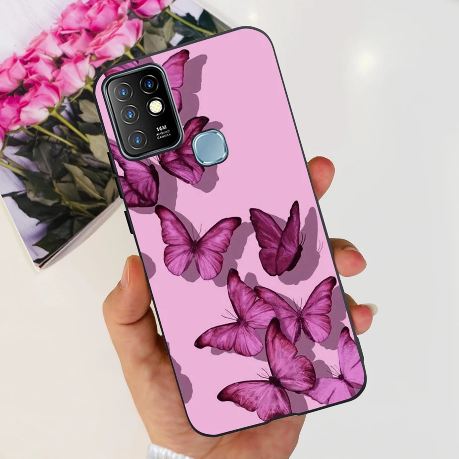 Cute Painted Soft Silicone Phone Case Cover