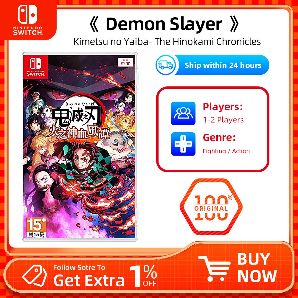 Demon Slayer Kimetsu No Yaiba The Hinokami Chronicles Nintendo