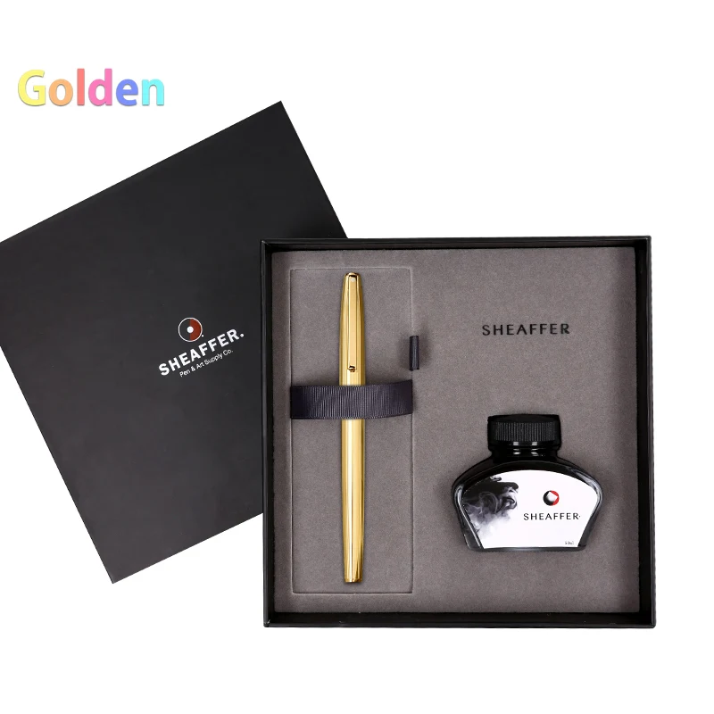 SheafferPenOmahawkDecorativePatternGoldPlatedInkPenBusiness