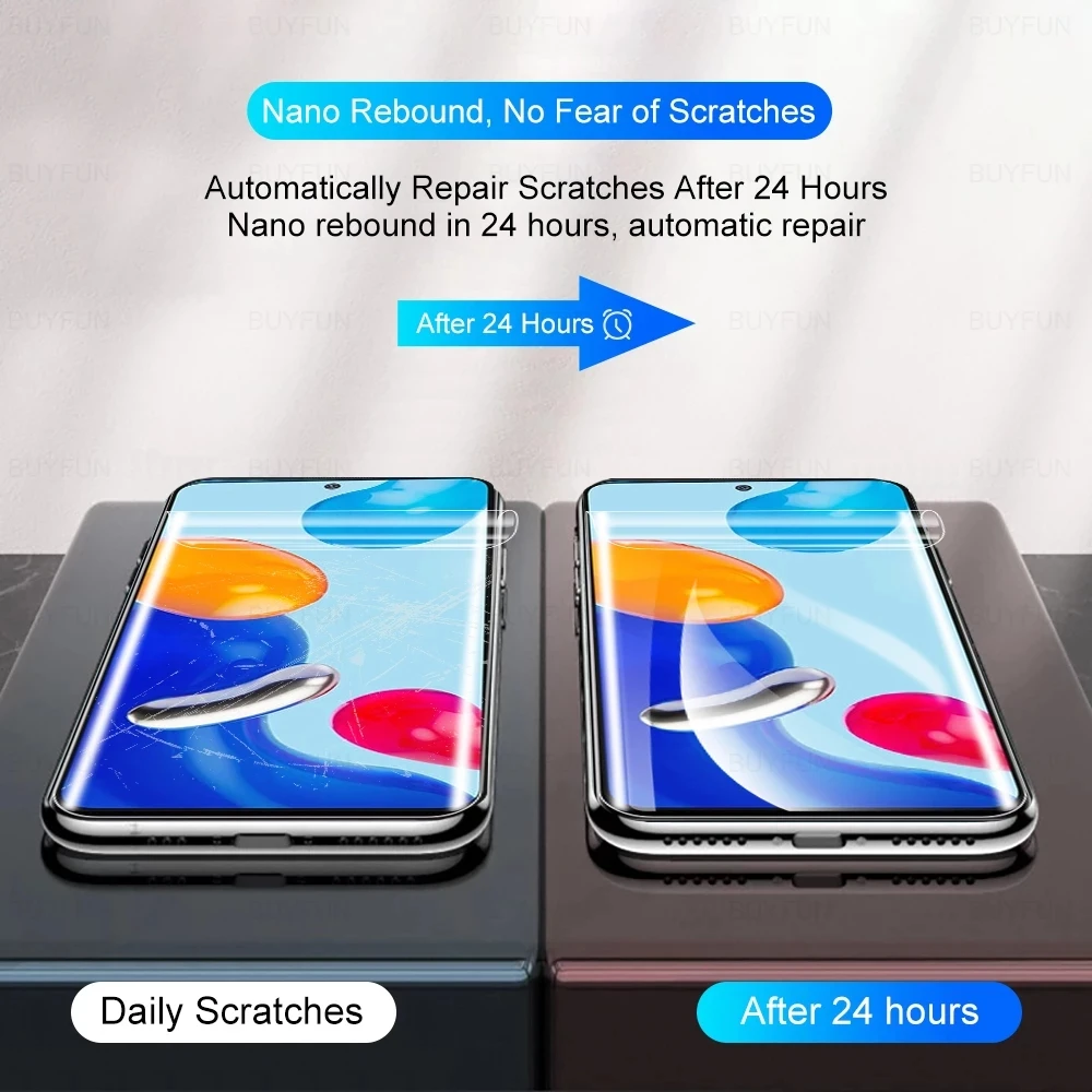 Hydrogel Film Camera Protective Film Screen For Redmi Note 10 11 10Pro Max 10s 11Pro 11S hydrogel screen protector camera lens protector hydrogel phone sticker