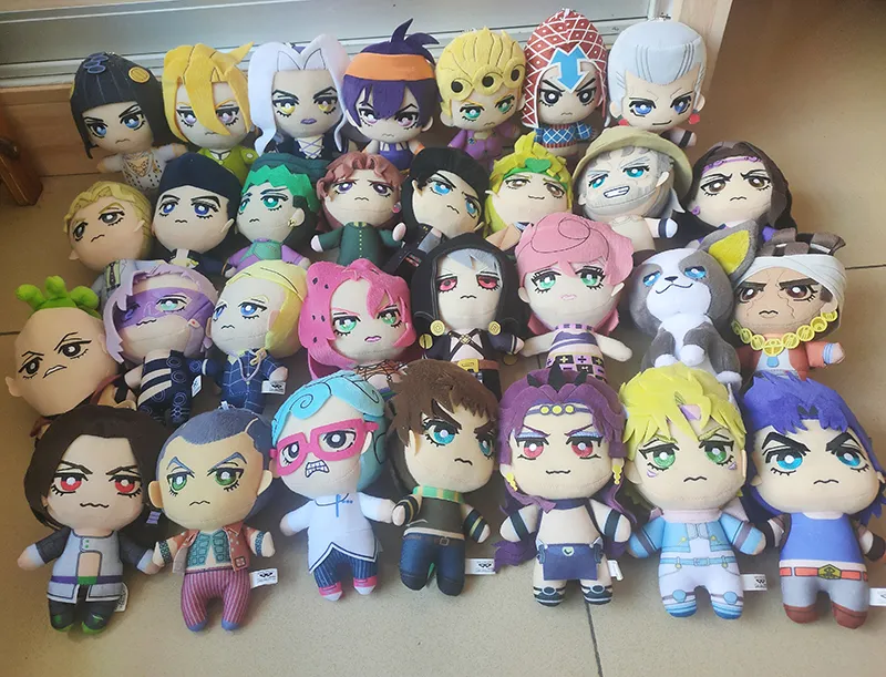 JoJoss Bizarre Adventure Golden Wind Buccellati Abbacchio Fugo Yoshikage Kira Rohan Kishibe Josuke Higashikata Jotaro Kujo plush пуловер kira plastinina