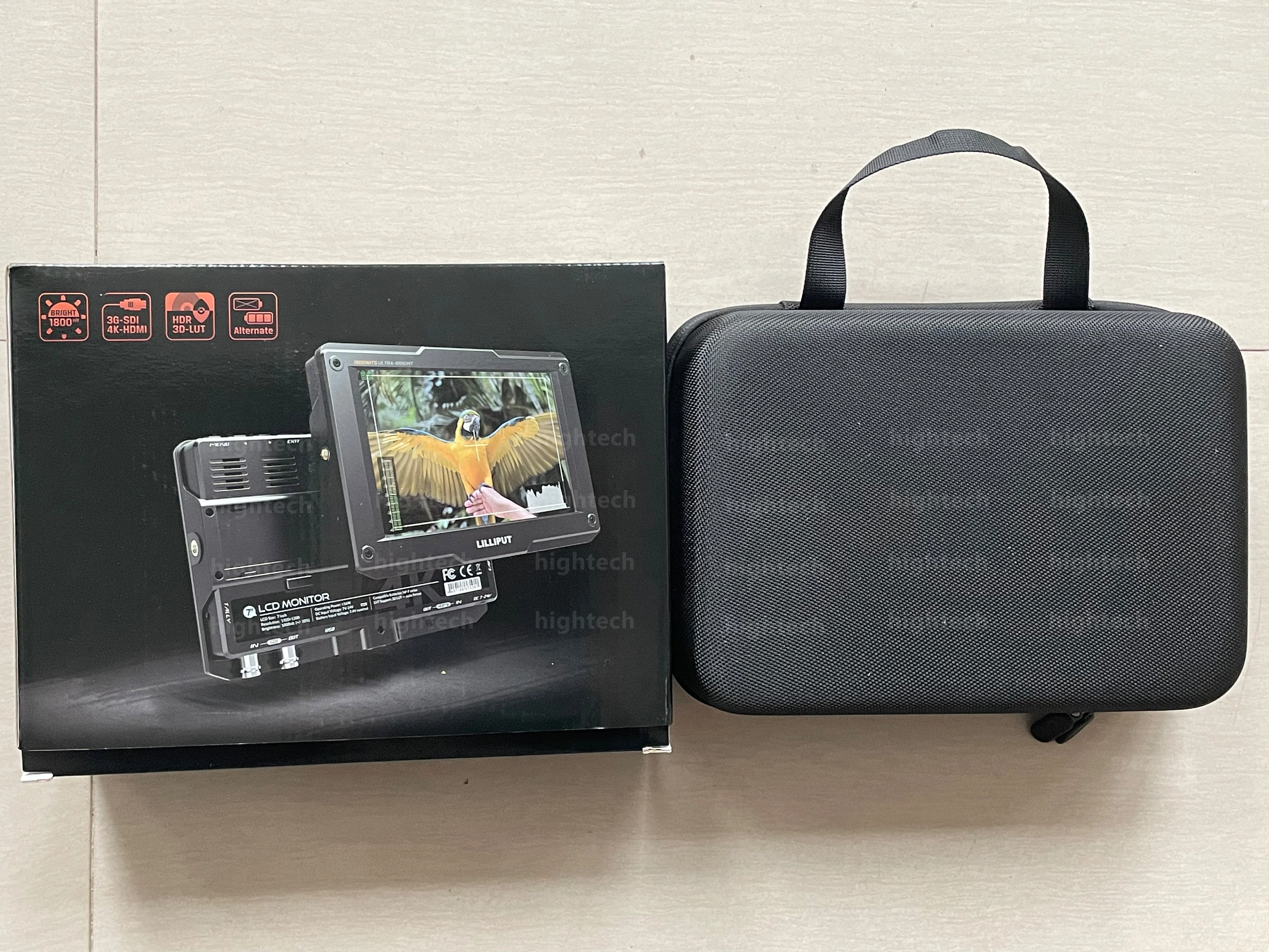 H7S 7 inch 1800nits ultra bright HDMI-compatible SDI on-camera monitor