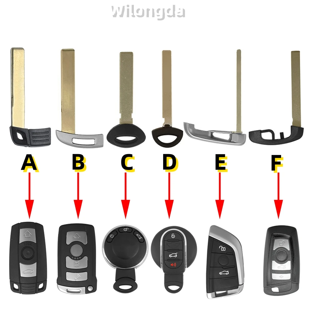 

For BMW 3/5/6/7 Series Remote Control Spare Key - Compact and Reliable 10pcs/lot