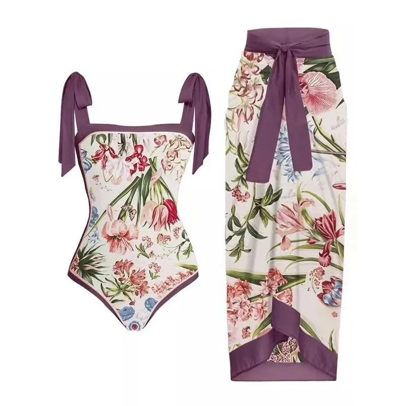 018 red flower suit