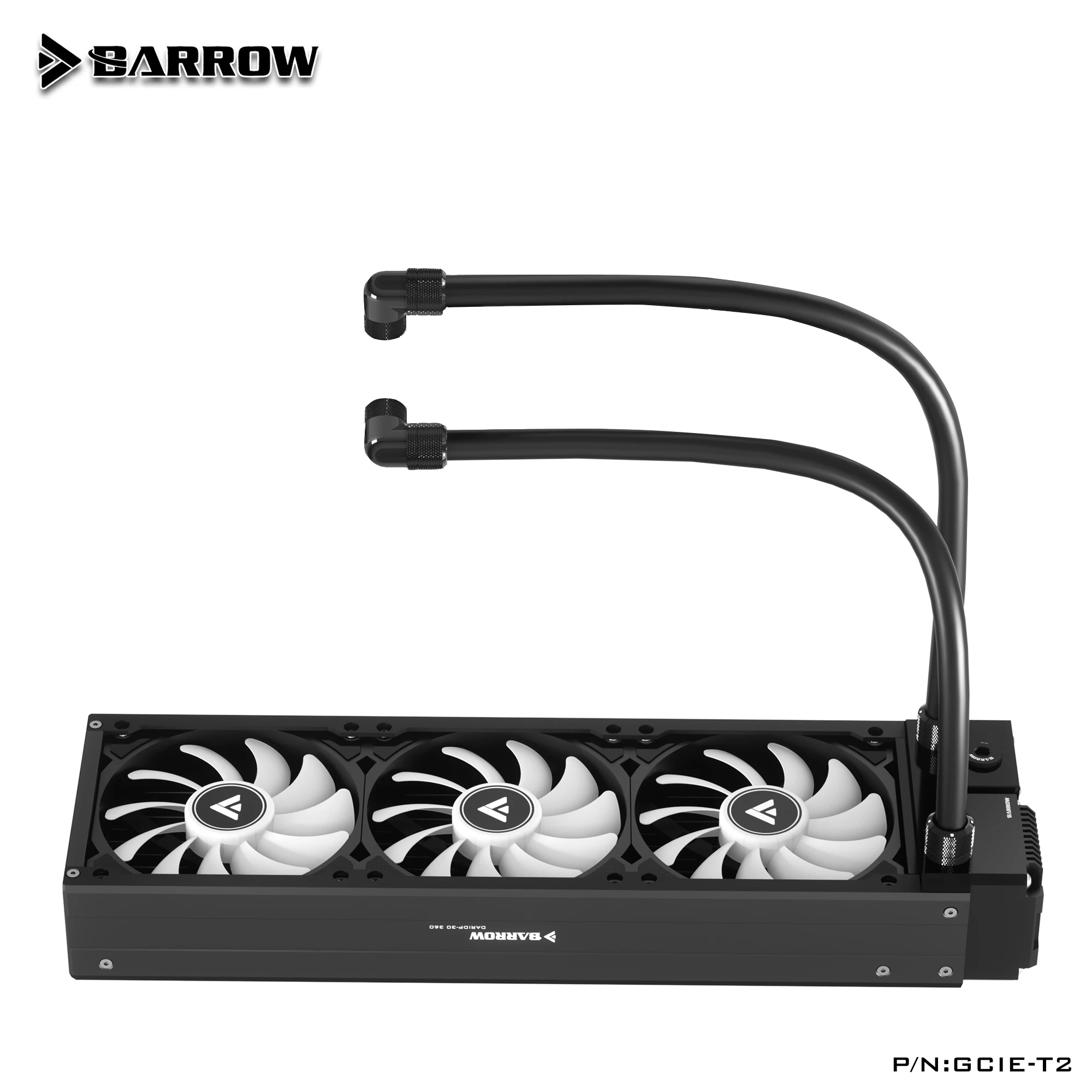 BARROW น้ำ Cooling Kit 240มม.360มม.+ 17W PWM ปั๊ม + พัดลม + อุปกรณ์ท่อ