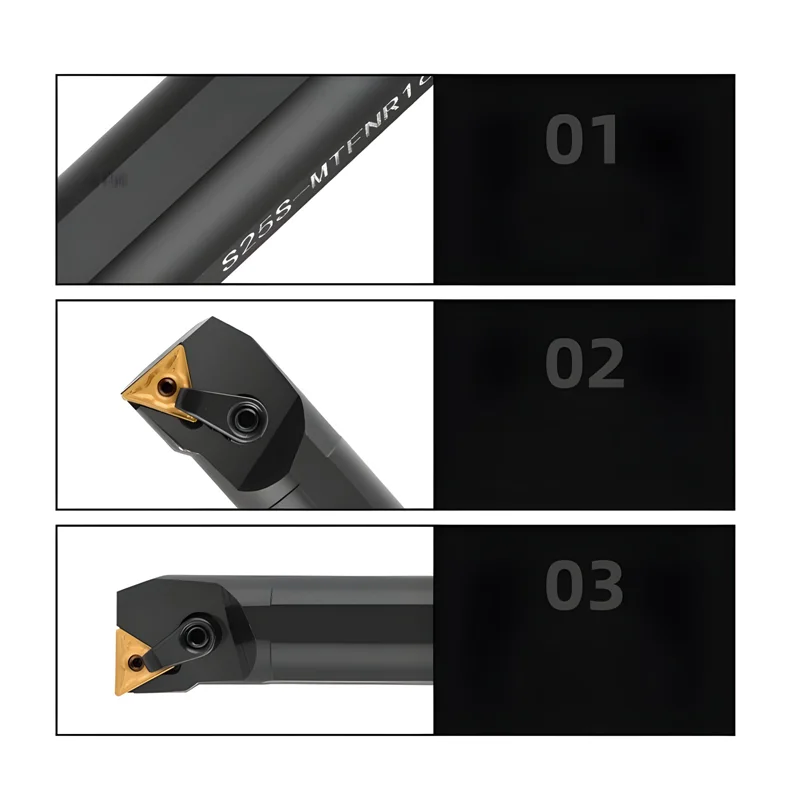 TUOZ MTFNR 내부 선삭 공구 홀더 S16Q- S25S- MTFNR16 MTFNL16 S20R-MTFNR16 S20R-MTFNL16 CNC 선반 커터 바 TNMG 인서트