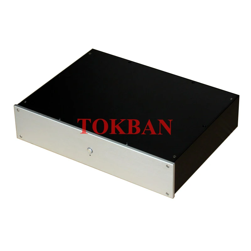 Tokban Audio WA51 425*90*312mm All Aluminum Amplifier Chassis Enclosure DIy Vacuum Tube Amplifier Case Shell 5