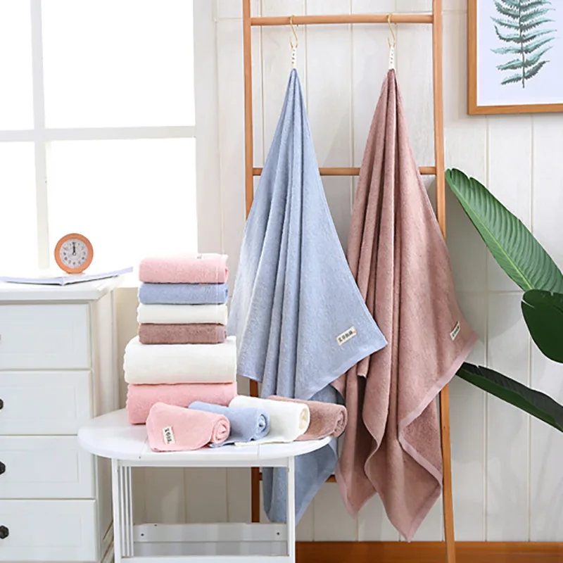 Bath Towel Adults Bamboo Fiber Natural Wormwood Antibacterial Soft Water Absorbent Large Beach Washcloth Microfiber Towel microfiber towel bath towel bamboo fiber towel