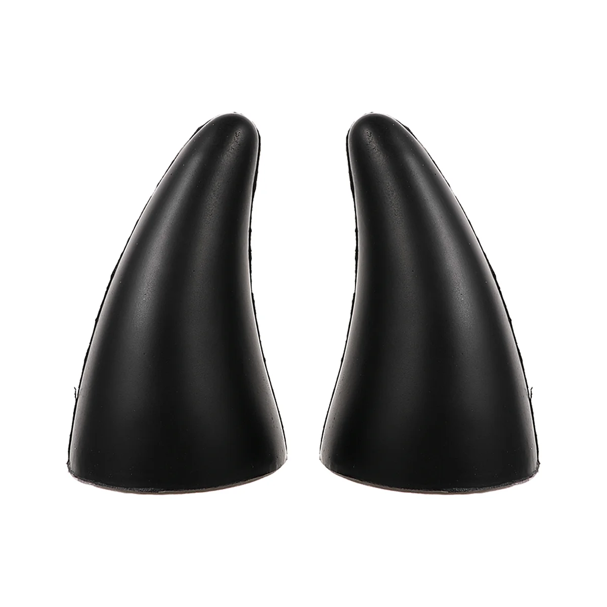 

1 Pair 3D Horns Auto Exterior Decora Fun Car Sticker Car Roof Adornment