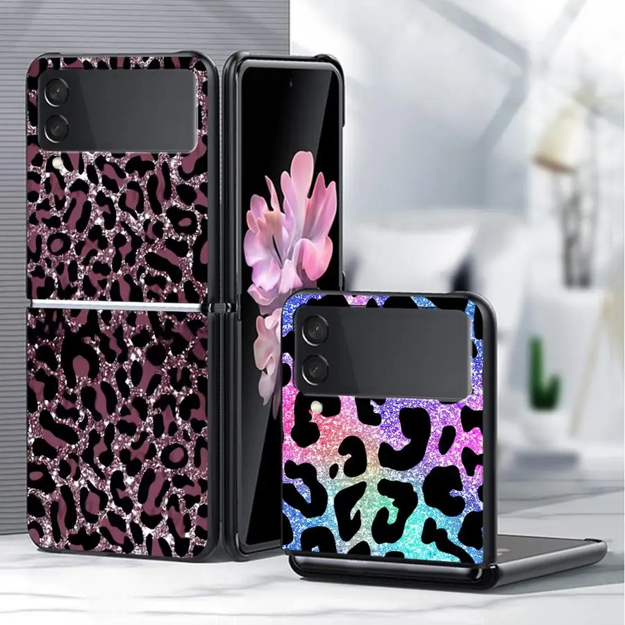 Colorful Leopard Print Hard Phone Case Cover