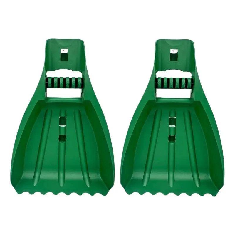 Leaf Grabbers For Yard Work Leaf Collector Hand Rake Claws Ergonomic Gardening Tools Cleaning Supplies Scooper For Fast Lawn