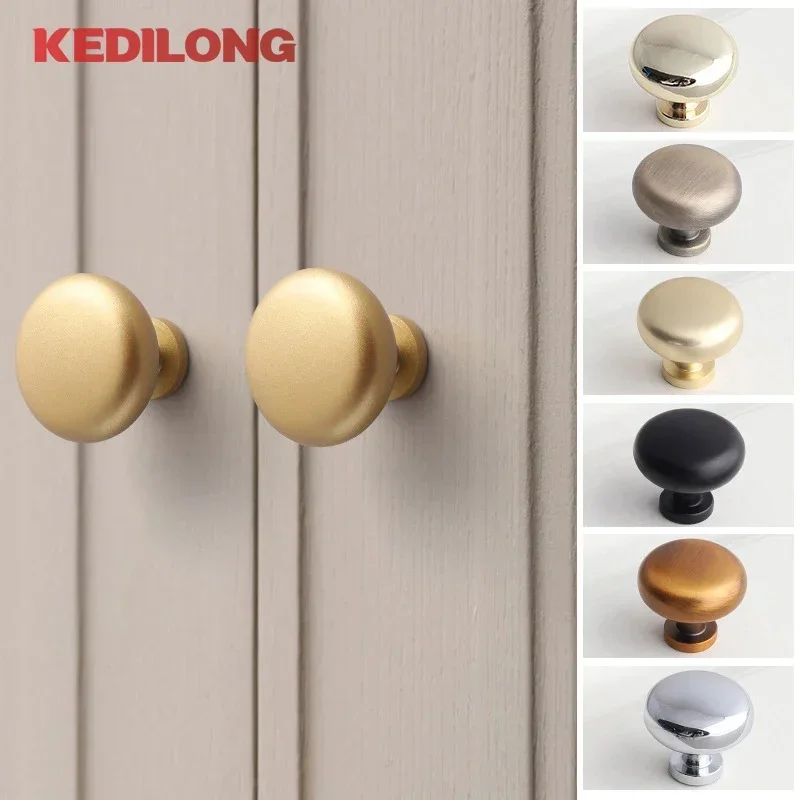 Single hole round twisted zinc alloy Pull knob for kitchen cabinet drawer small furniture handles kitchen door handles