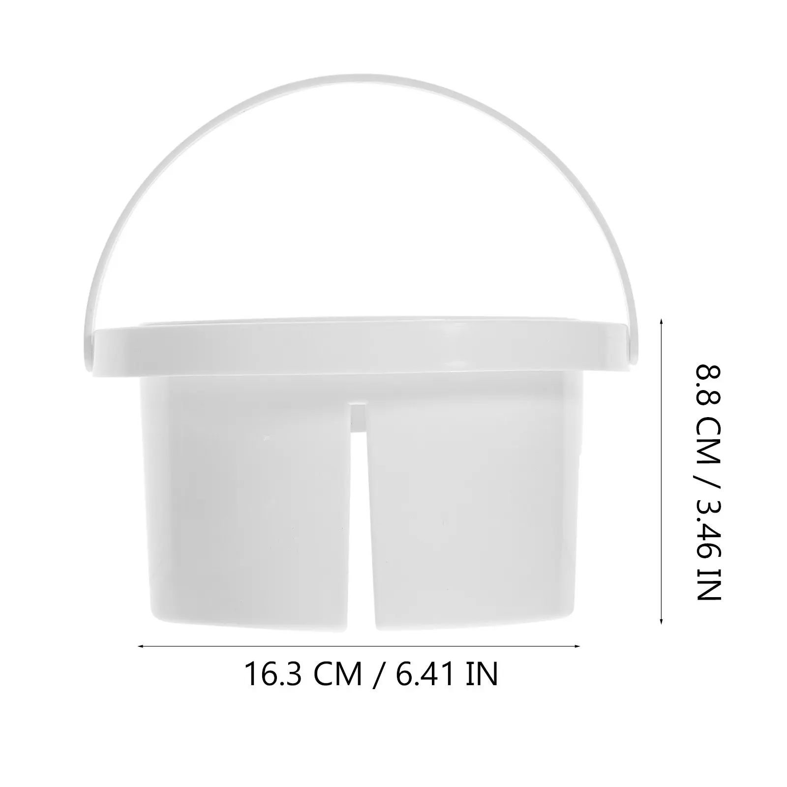 페인트 브러시 세척기 소형 재사용 가능 브러시 홀더 (아티스트, 학생, 가정용) 플라스틱 물통 편리한 세척기