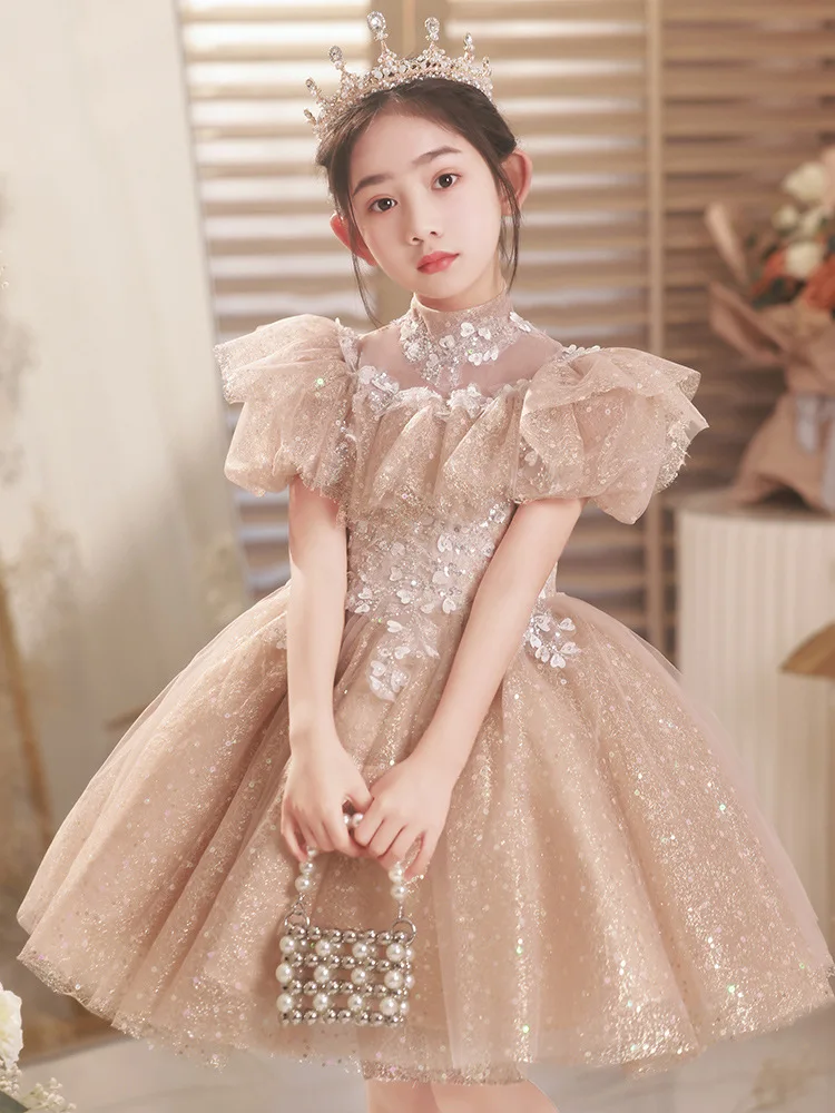 nude formal dress Trumpet Off-Shoulder Tulle Cream Nude Evening Dress