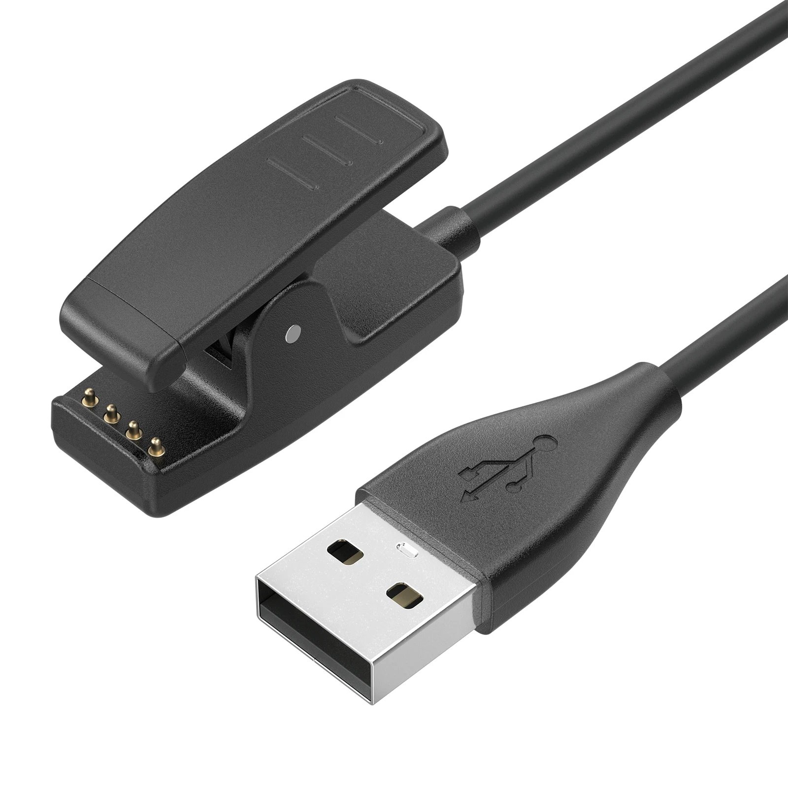 Carregador USB para Garmin Forerunner, Cabo de carregamento de música, Clip Cradle, Cabo de carregamento, Garmin Forerunner 35, 230, 235, 630, 735xt, 645, G10, S20, 100cm