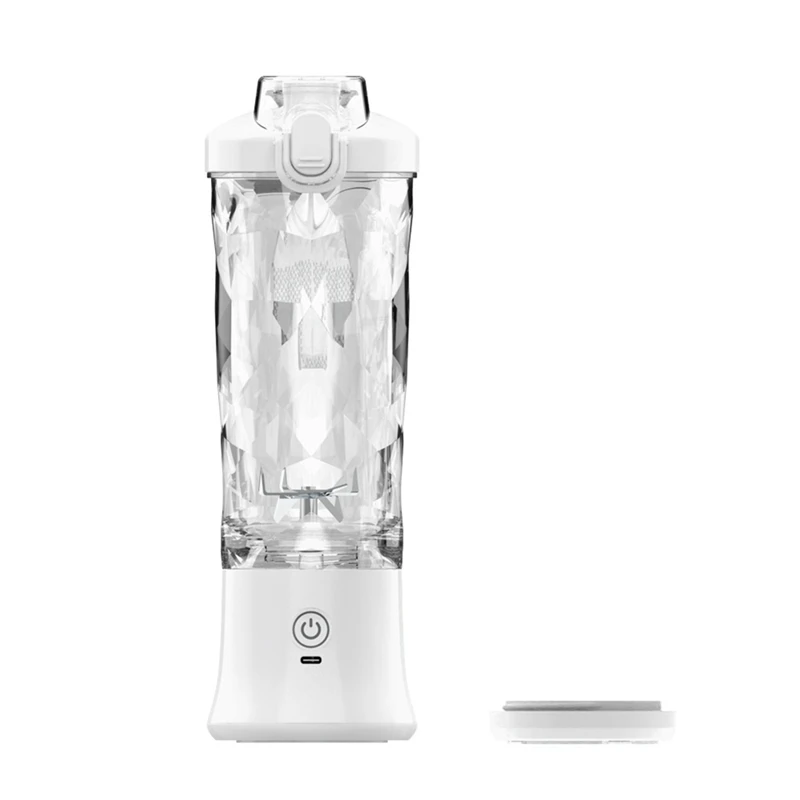 

Personal Size Blender Blender With 6 Blades For Shakes And Smoothies, 20Oz Mini Mixer Rechargeable