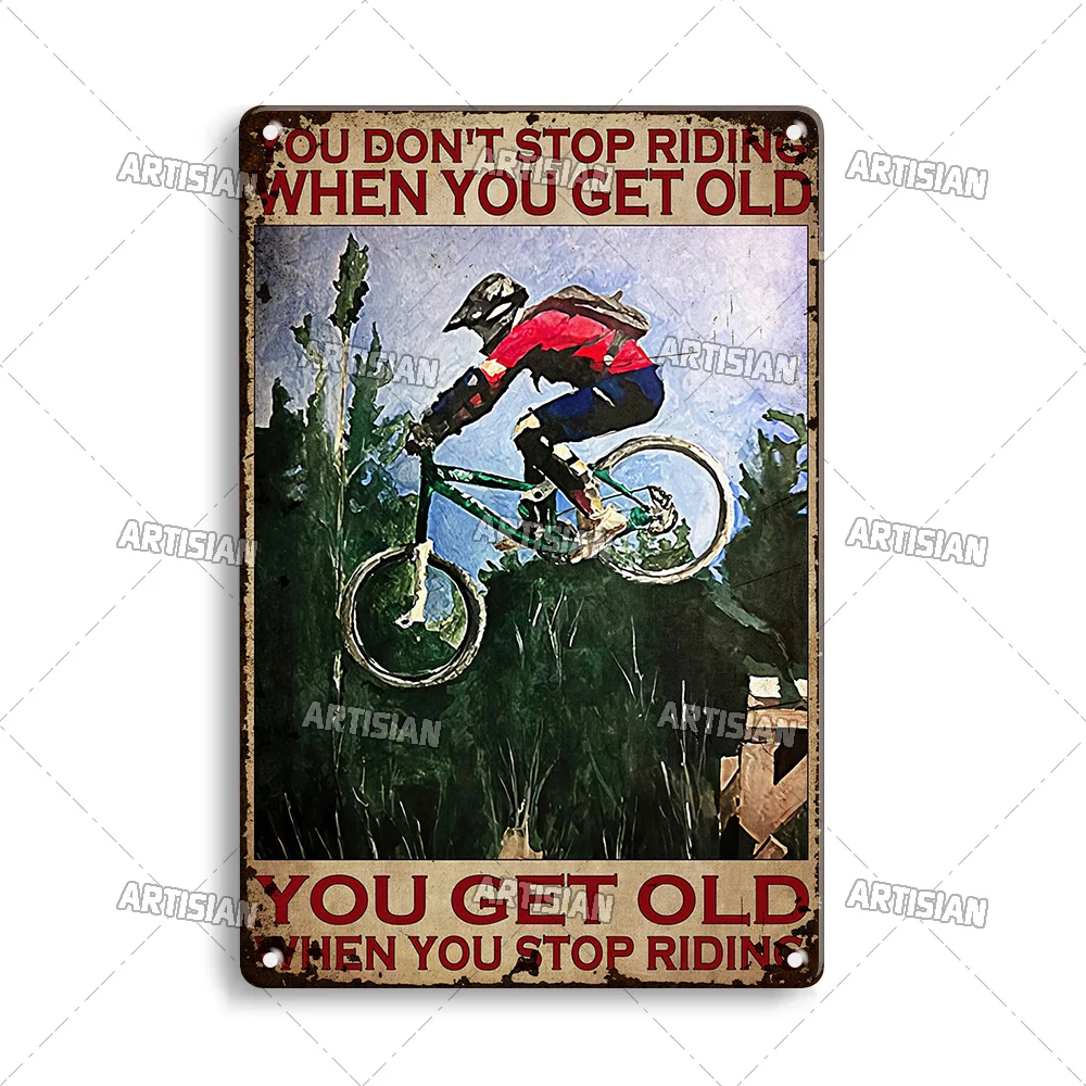 Plaque Métal Vintage 20x30 Cm – Déco Pub, Café, Maison – Style Rétro Avec Effet Rouille – Perforée