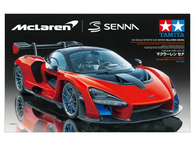 

Tamiya 24355 static assembled car model 1:24 scale For McLaren Senna supercar model kit