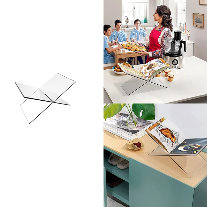 

Акриловая книжная полка, прозрачный дисплей, стойка для чтения