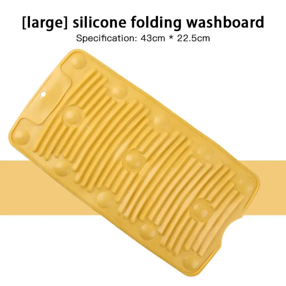 Mini Foldable Washing Board Creative Foldable Soft Rubbing Board Multifunction Household Hand Washing Board For Clothes Mops