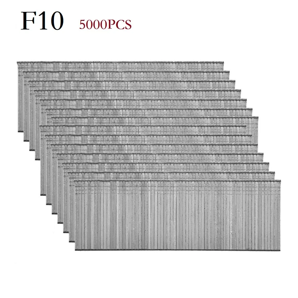 

High quality Carbon Steel Galvanized 5000pcs F10 F30 Straight Brad Nails Perfect for DIY Home and Garden Projects