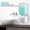 Automatic Soap Dispenser Hand Sanitizer Dispenser Wall Mount Battery Operated for Offices Home Kitchen Bathroom Hotel Commercial 3