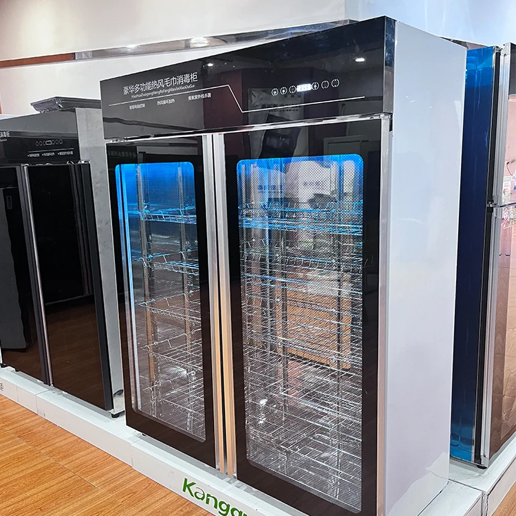 Commercial Stainless Steel Double Door High Temperature Disinfection Cabinet for Hotel 1000L 4