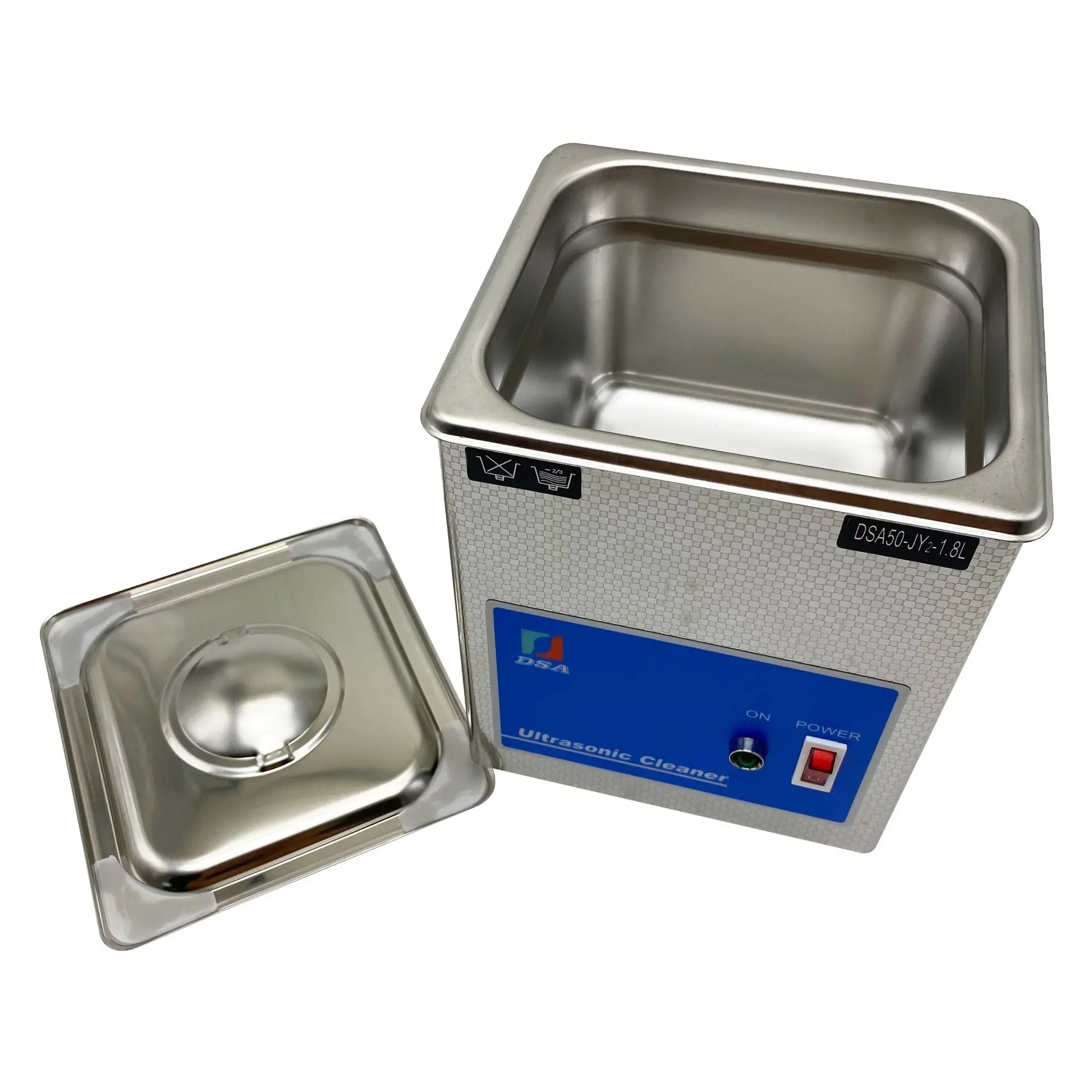 Description Picture 5 of item1.8L Stainless Steel Single-Head Ultrasonic Cleaner (for Gold/Silver Jewelry, Necklaces, Glasses, Vibration Electric)