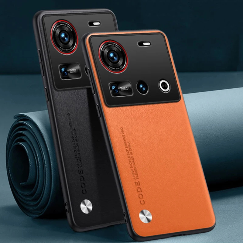 Luxury PU Leather Shockproof Phone Case with Full Protection