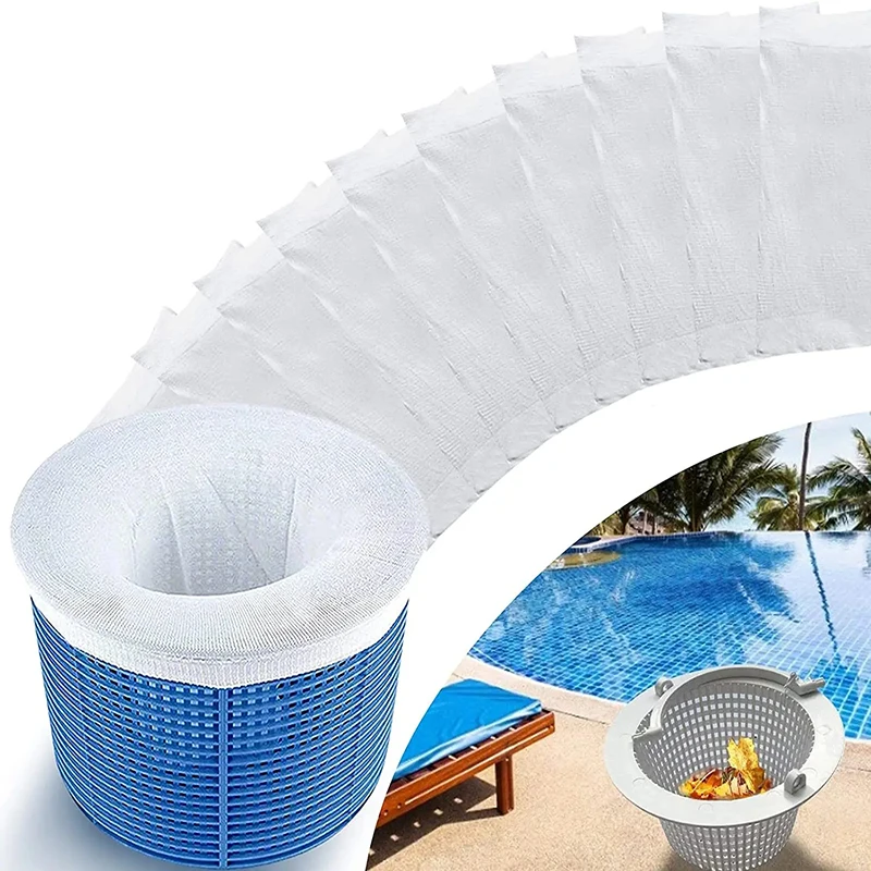 5/10pcs Swimming Pool Skimmer Socks Home Appliance Nylon Mesh Filters Baskets Skimmers Swimming Pool Cleaning Tool Accessories pool filter sponge